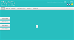 Desktop Screenshot of cosmossalonandspa.com